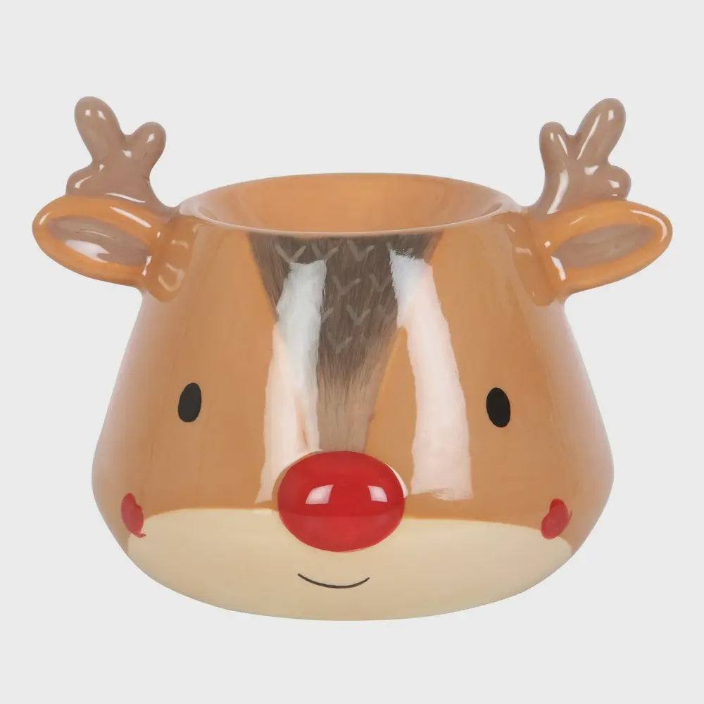 Christmas Oil Burner: Reindeer - Brown - Something Different