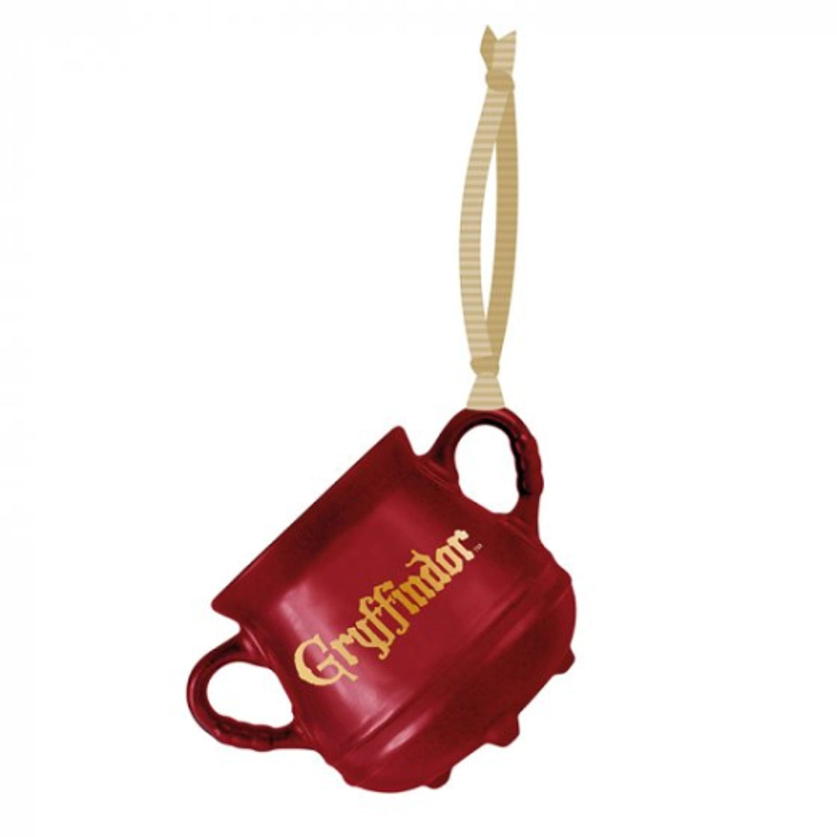 Christmas Tree Decoration: Harry Potter Gryffindor Gold Ribbon - Red