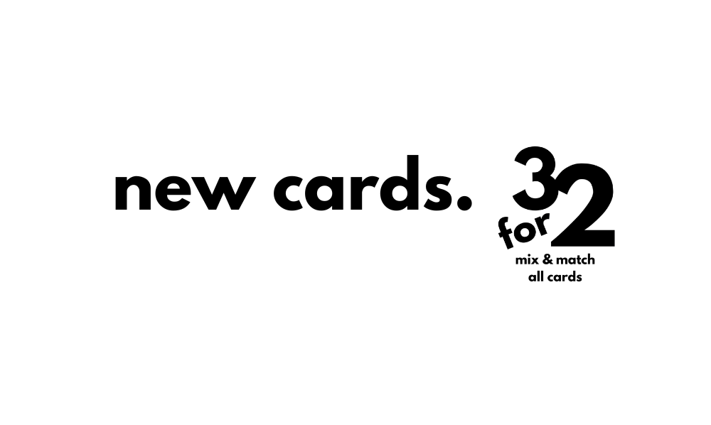 NEW IN - CARDS