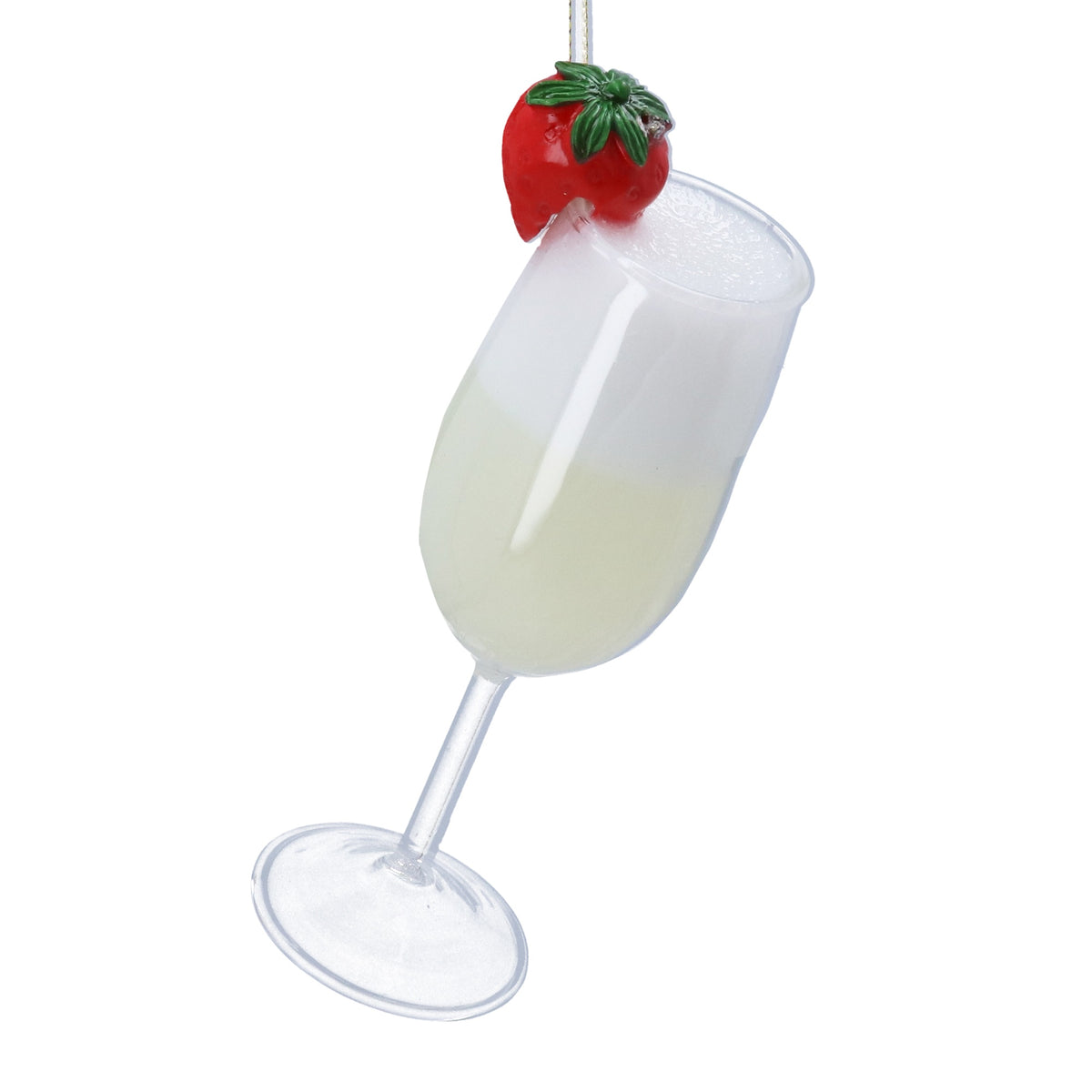Christmas Hanging Dec: Glass Cocktail Mimosa - Gisela Graham