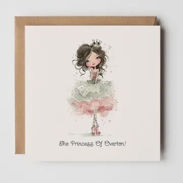 Birthday Card: Princess Of Wokingham - Timmy Loves