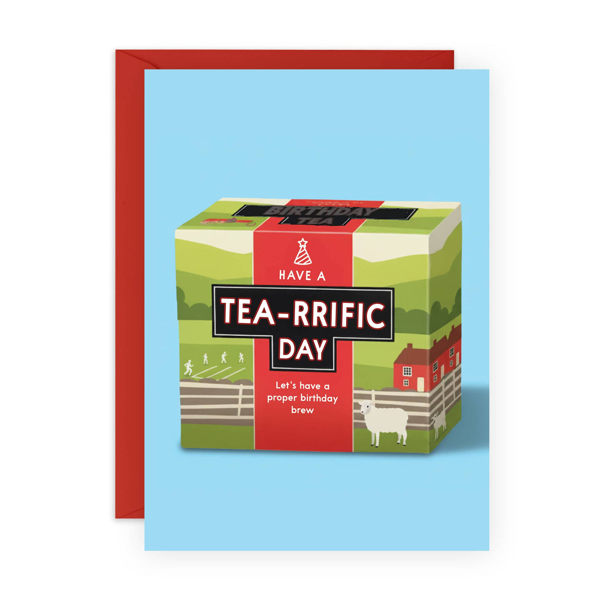 Birthday Card: YORKSHIRE TEA BIRTHDAY Funny - Central 23 Cards