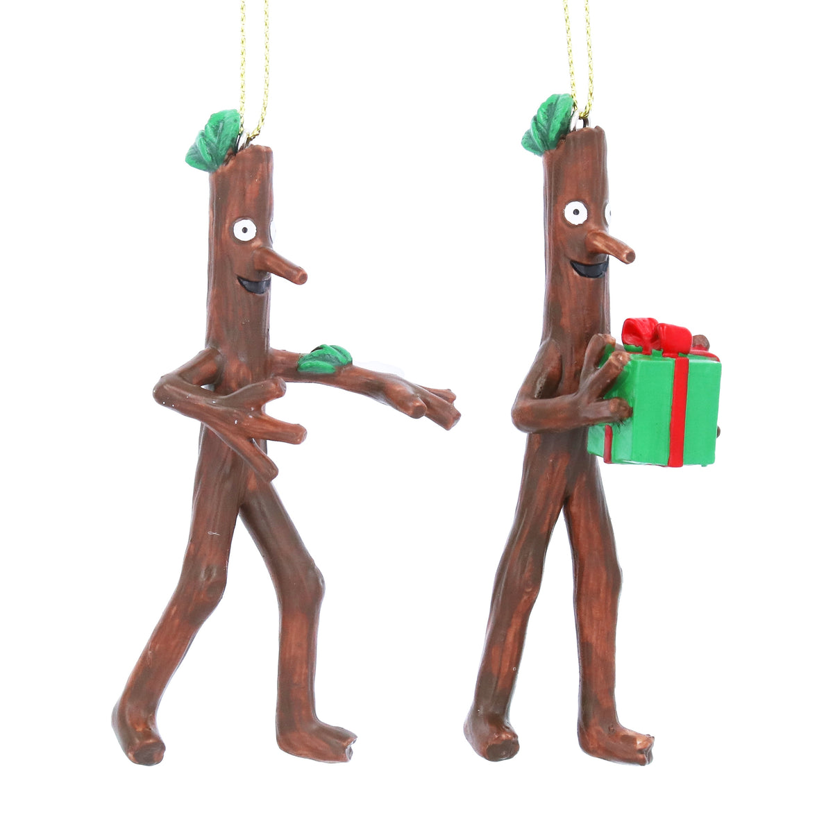 Christmas Hanging Dec: Resin Stickman - Various - Gisela Graham