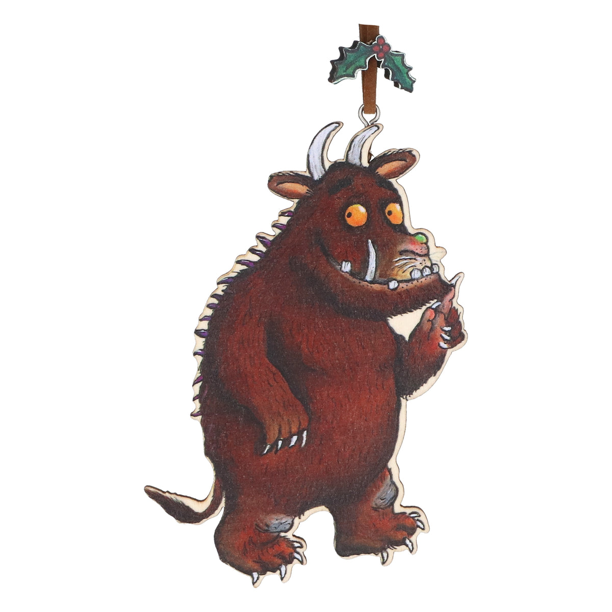 Christmas Hanging Dec: Wood  Gruffalo - Gisela Graham