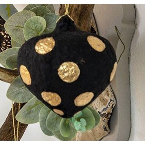 Christmas Tree Decoration: Paper Mache Bauble