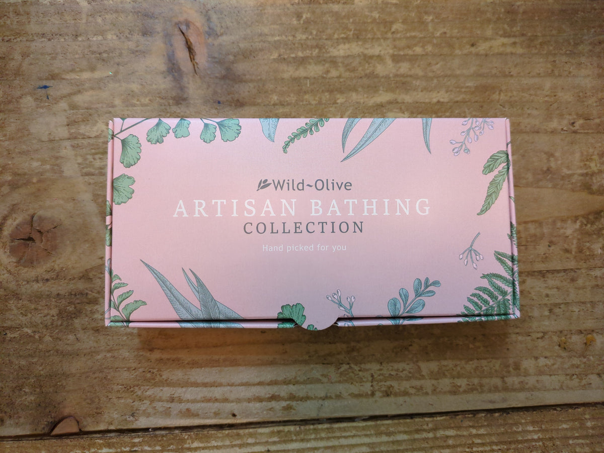 Pick n Mix Soaps & Bath Pods Box 8:  Handmade Natural Ingredients Essentail Oils - Wild Olive PINK