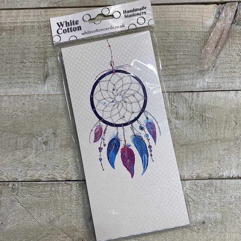 Notepad: Grandma Dream Catcher List Sparkly Gems - White Cotton