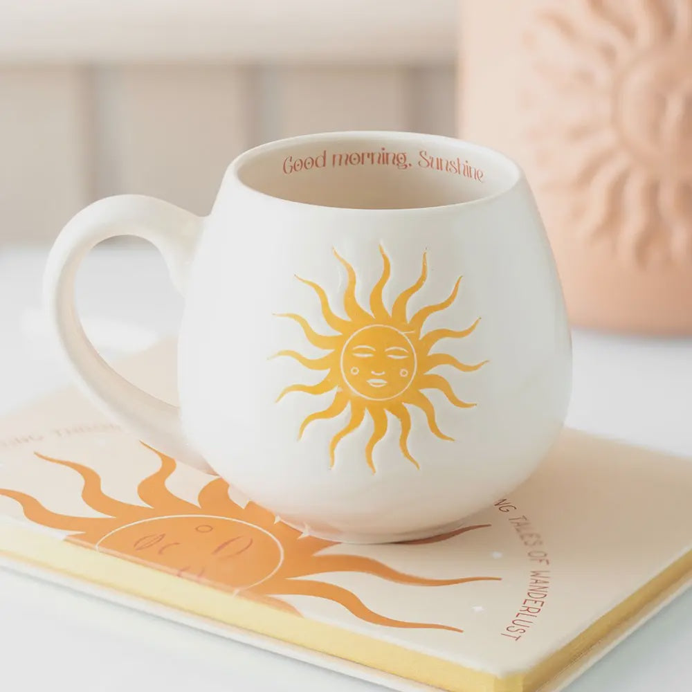 Mug: Ceramic Rounded Good Morning  Sunshine - Pastel - Something Different