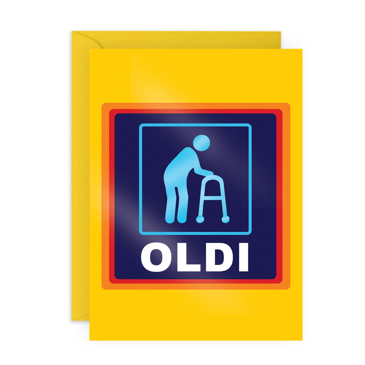 Birthday Card: OLDI Funny Birthday - Central 23 Cards
