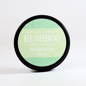 Natural Shampoo Bar Handmade UK Vegan - Minty