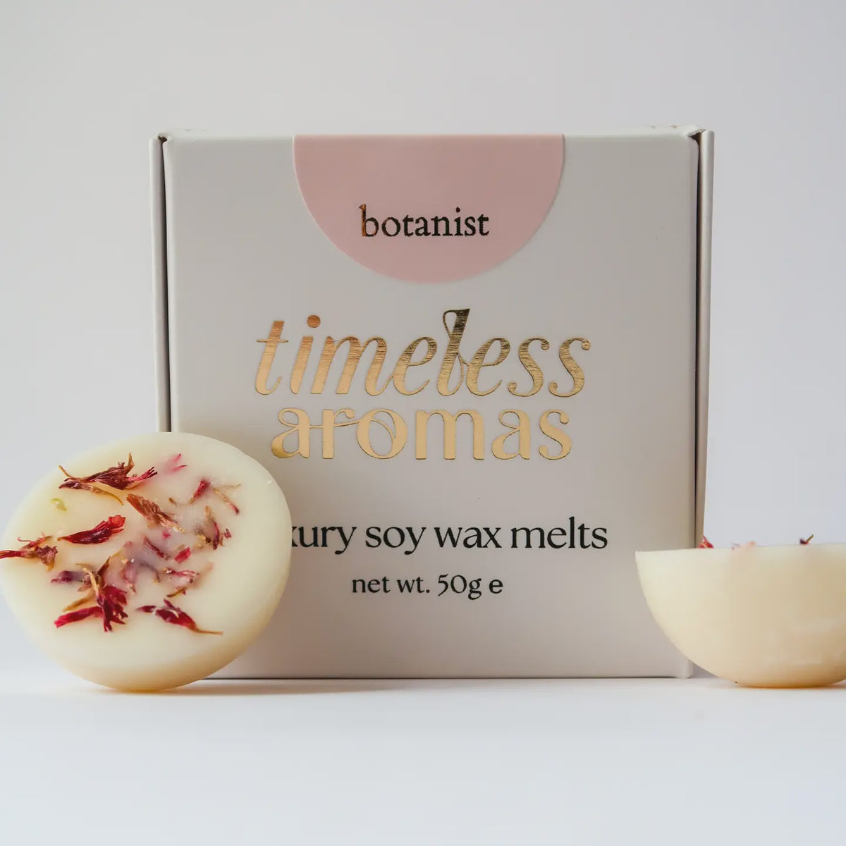 Wax Melts: Box 4 - 50g - Scented Botanist - Soy Wax - Timeless Aromas