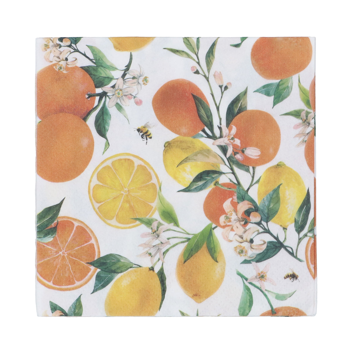 Napkins: Paper Fun Oranges - Orange - Gisela Graham