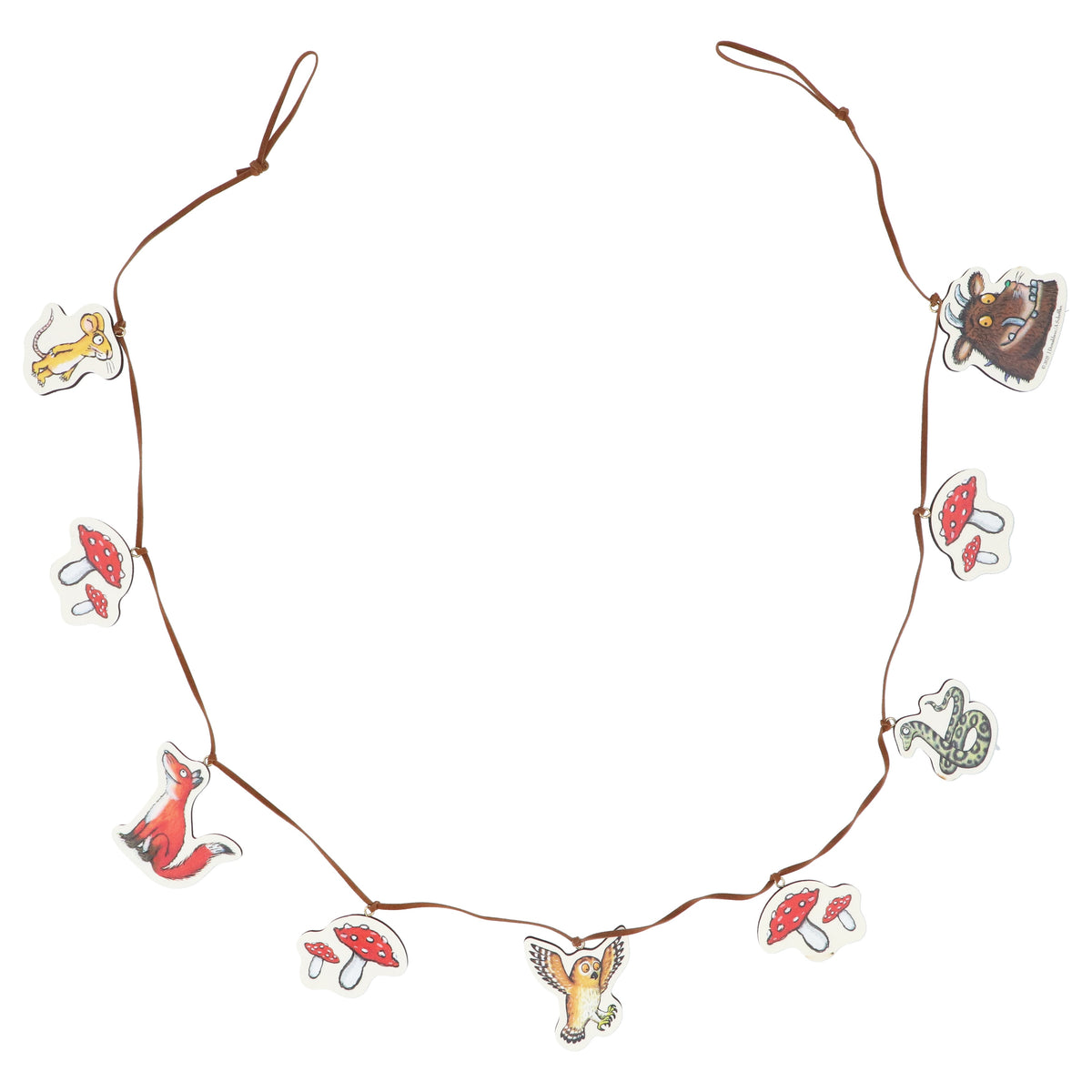 Christmas Bunting: Wood Gruffalo And Friends - Multi - Gisela Graham