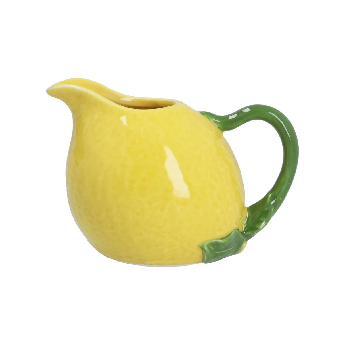 Jug: Ceramic Lemon Shaped - Yellow - Gisela Graham