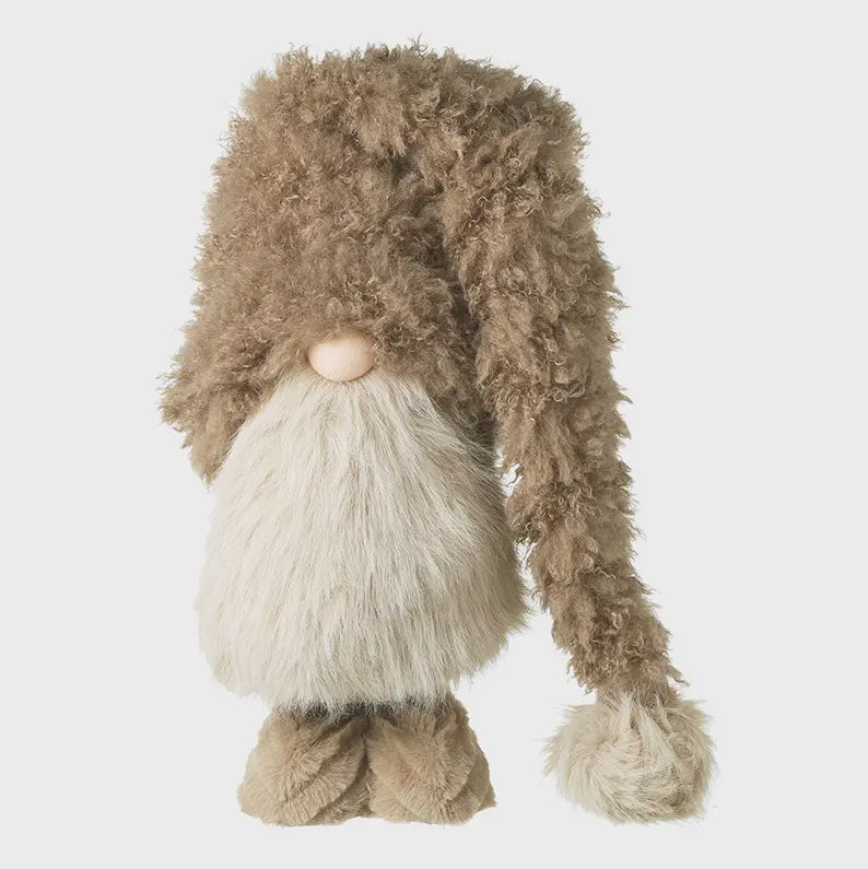 Christmas Character: Gonk Standing With Long Hat - Brown - Heaven Sends