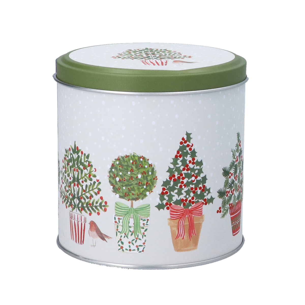 Christmas Tin: Christmas Topiary - Gisela Graham