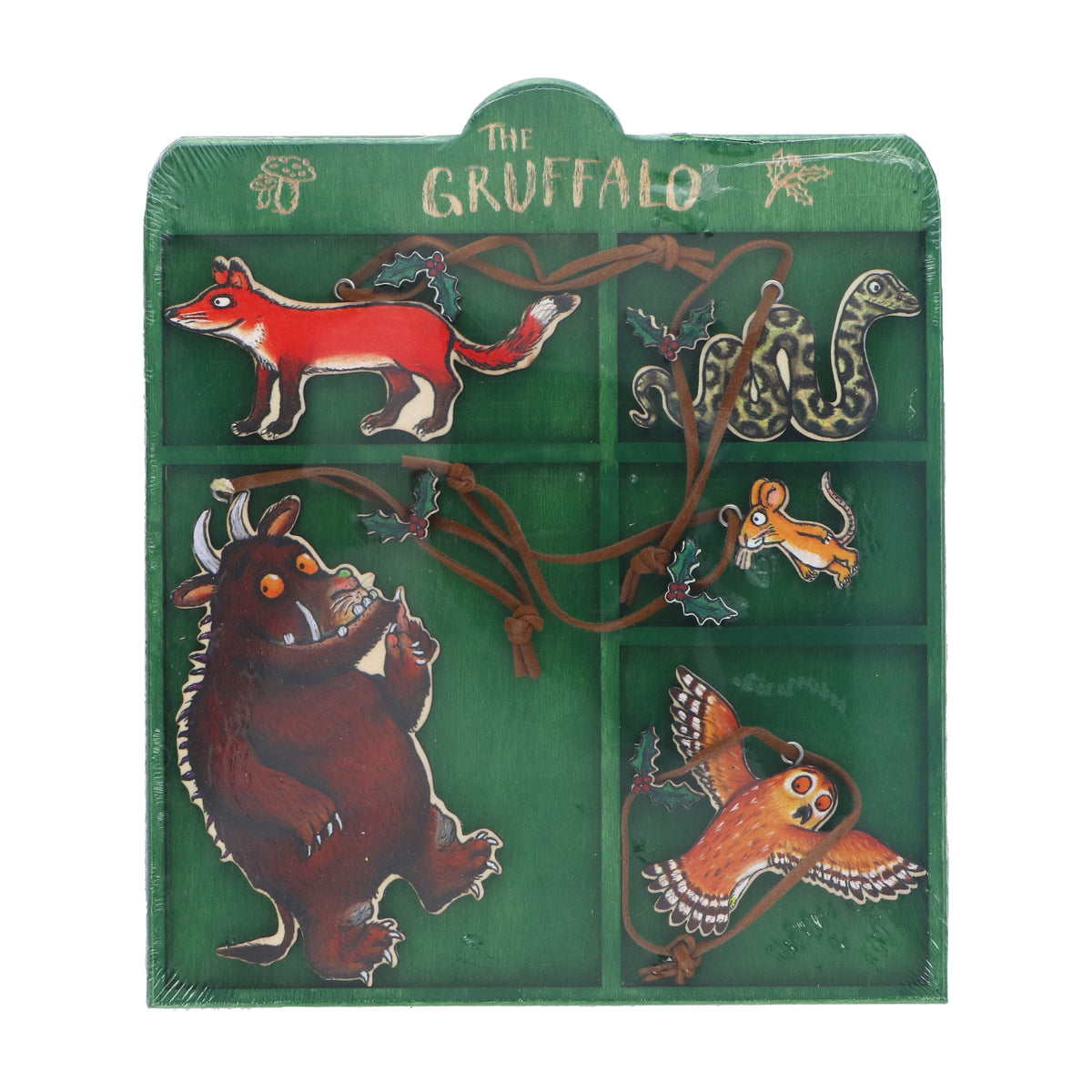 Christmas Hanging Dec: Wood Gruffalo And Friends - Various - Gisela Graham