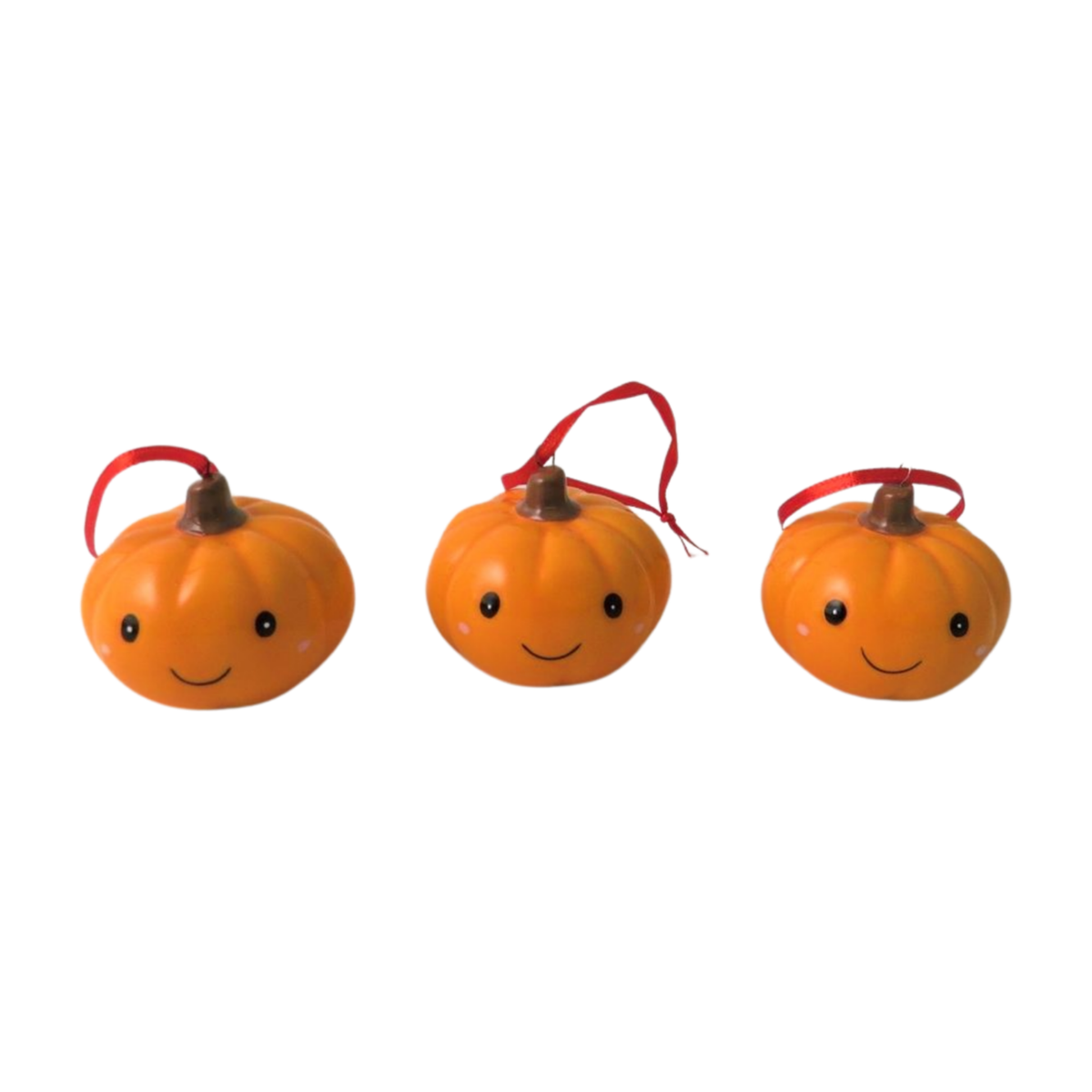 Autumn Hanging Decoration: Ceramic Pumpkin - Giftware Trading