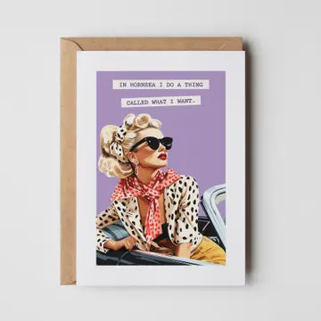 Birthday Card: In Wokingham I Do A Thing Of What I Want - Timmy Loves