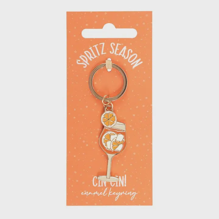 Keyring: Enamel Spritz Season Cocktail - Something Different