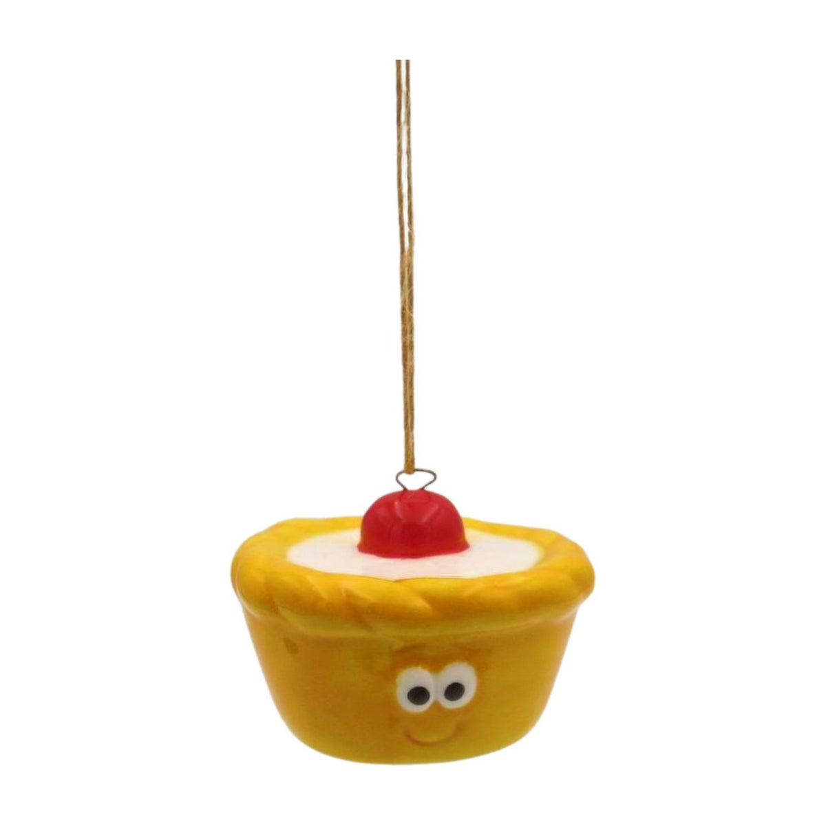 Easter Hanging Decoration: Ceramic Cherry Bakewell - Multi - Giftware Trading