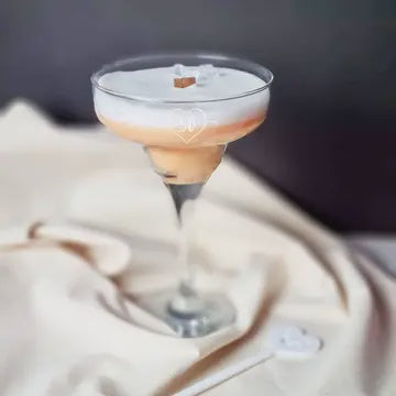Candle: Scented Martini Glass Pornstar Rose & Damson - 50th Birthday - A Few Home Truths