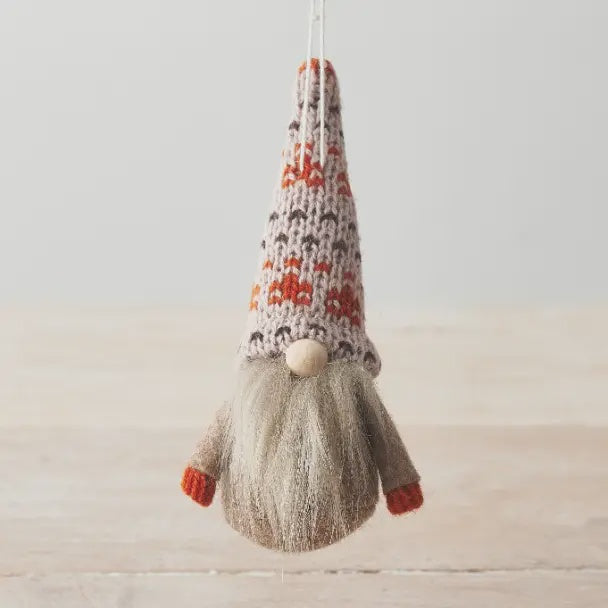 Autumn Hanging Dec: Fabric Gonk - Burnt Orange - Gainsborough Giftware