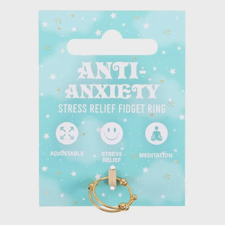 Fidget Ring: Rain Or Shine Anti Anxiety - Something Different