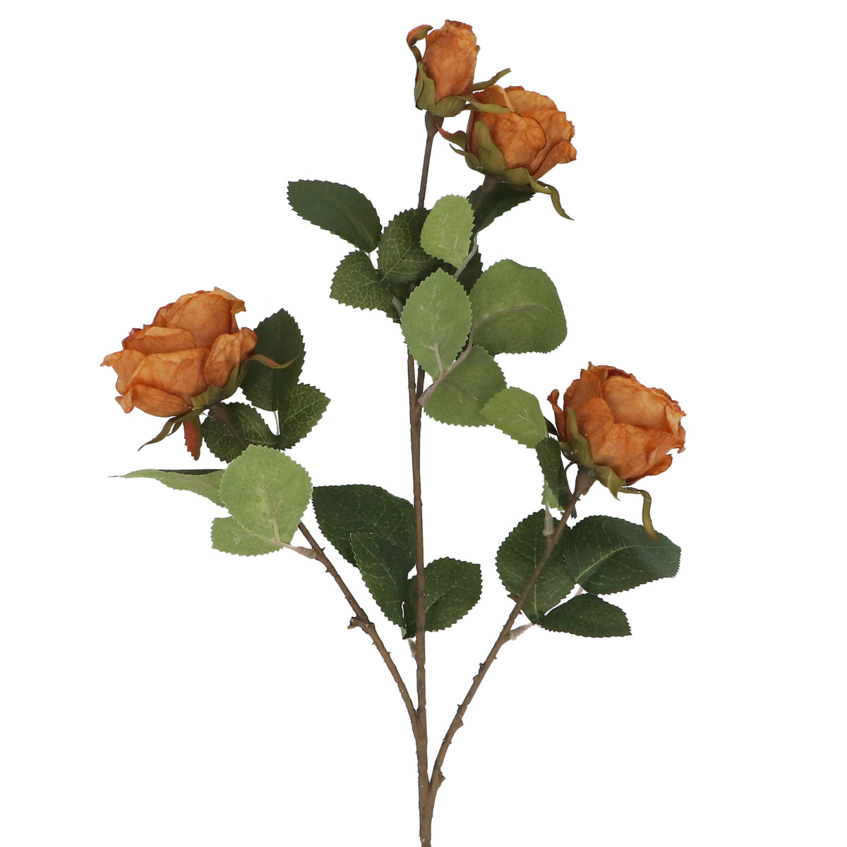 Faux Flower Spray : Roses- Yellow - Gisela Graham