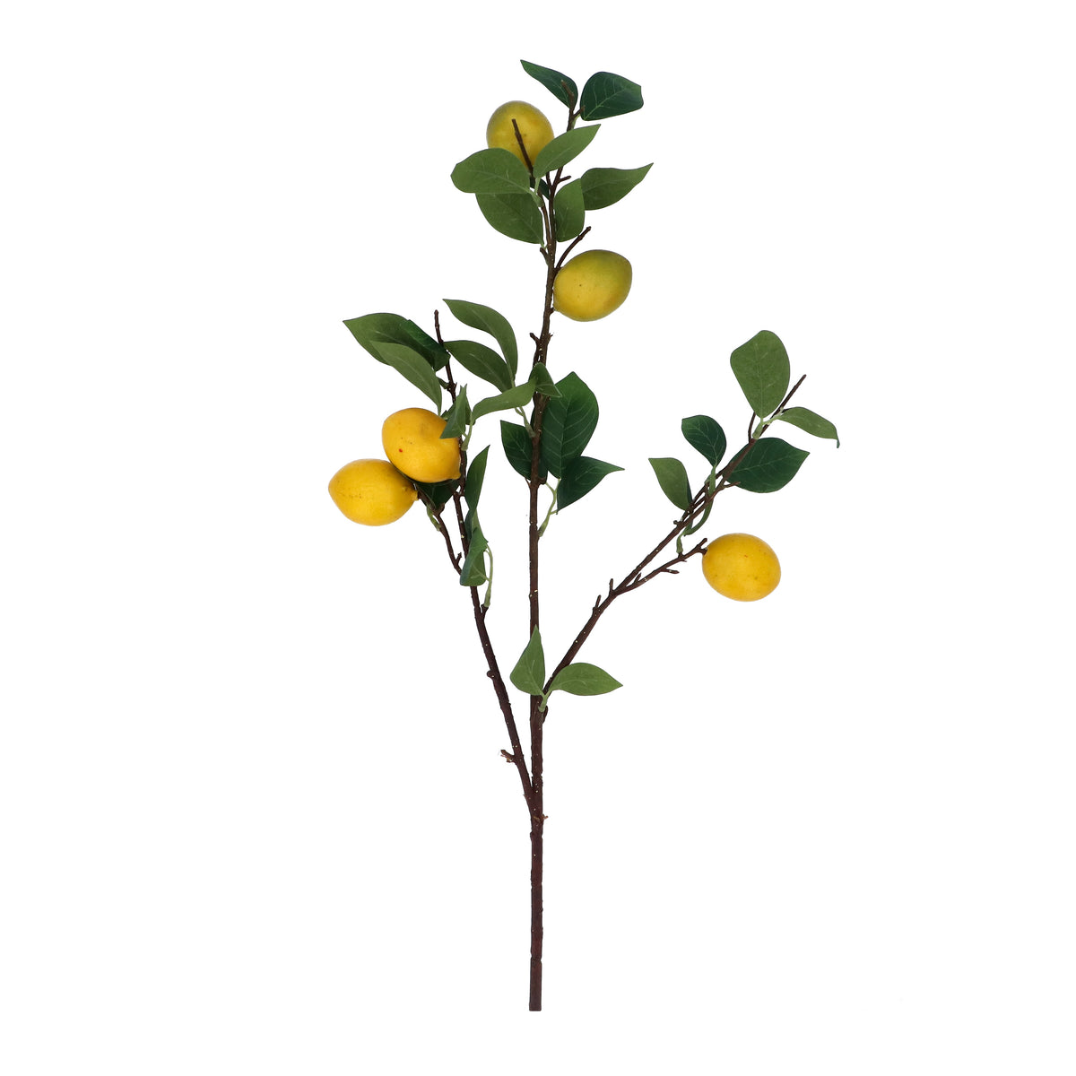 Faux Stem: Lemon Branch - Yellow & Green - Gisela Graham