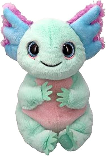 BEANIE BELLIE: Plush Soft Toy ALEX AXOLOTL  - TY