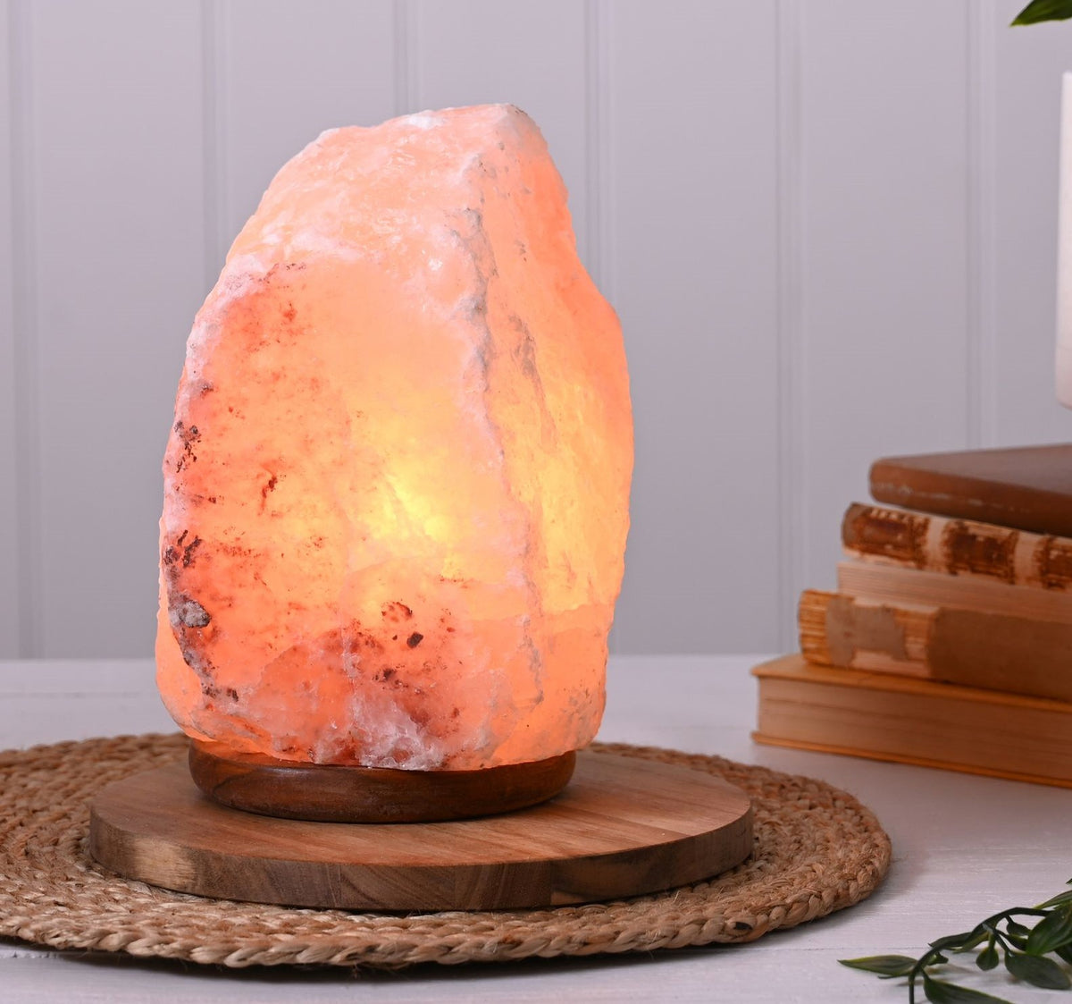 Lamp Rock Salt Himalayan Hestia 4-6KG - Orange Pink
