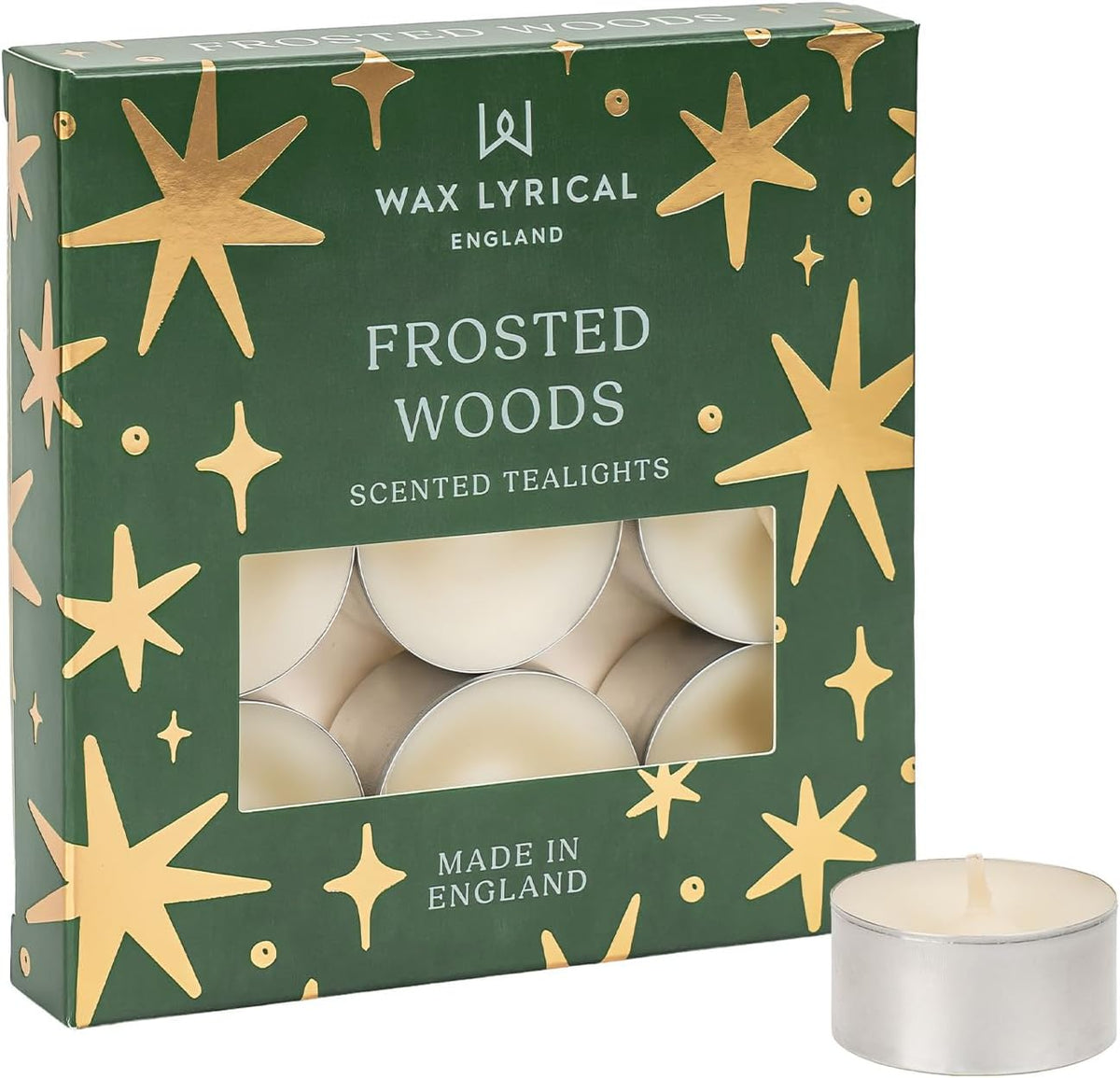 Candles: Christmas Scented T -Lights  Set Of 9 - Various Scents - Wax Lyrical UK