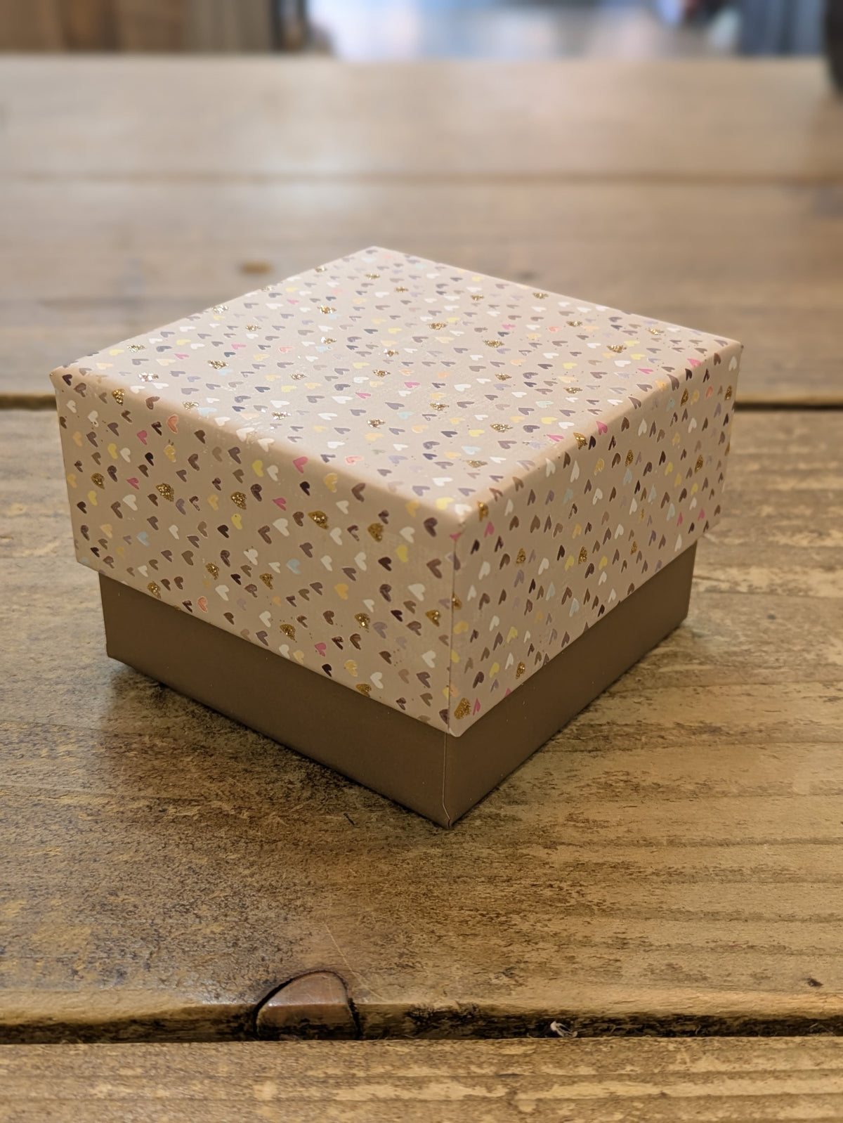 Gift Box: Mini Jewellery Box Hearts - Multi - Glick