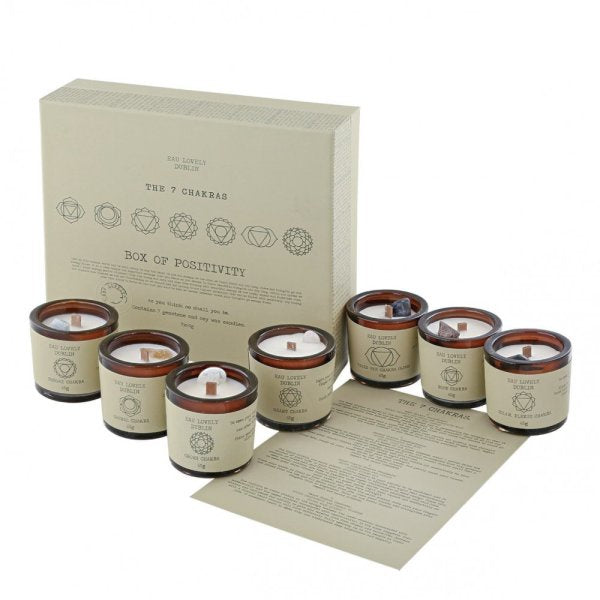 Chakra Candles - Set of 7 - Eau Lovely