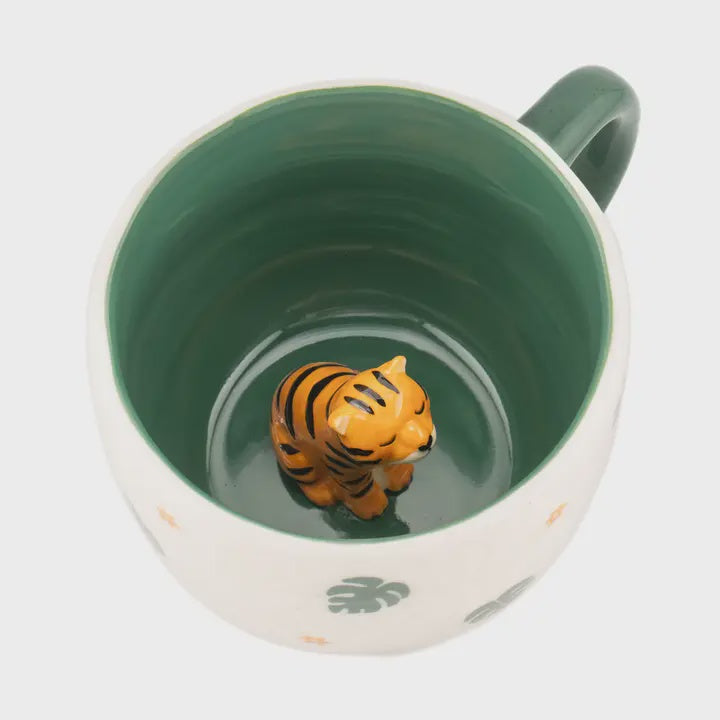 Mug: Ceramic Surprise Hidden Tiger - Sass & Belle