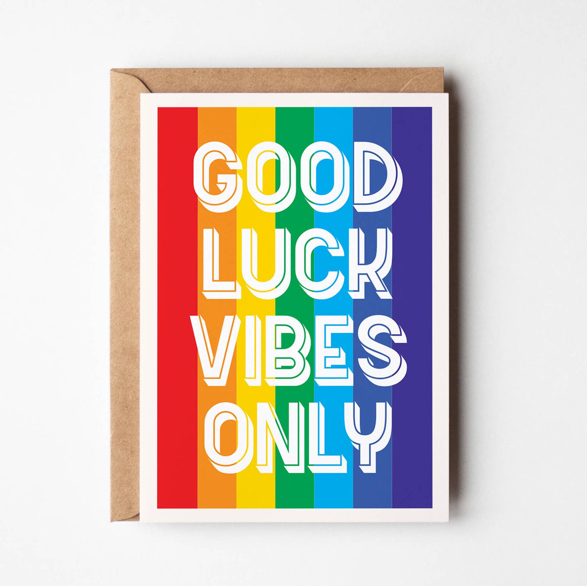 Good Luck Card: Good Luck Vibes Only - Timmy Loves