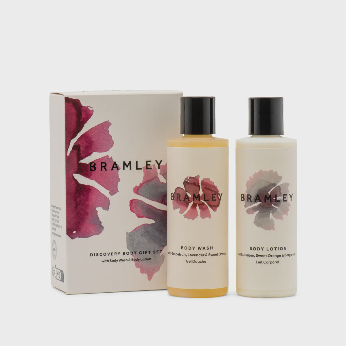 Bath Set: Natural Essential Oils Boxed - Discovery Body Gift Set Uplift - Bramley