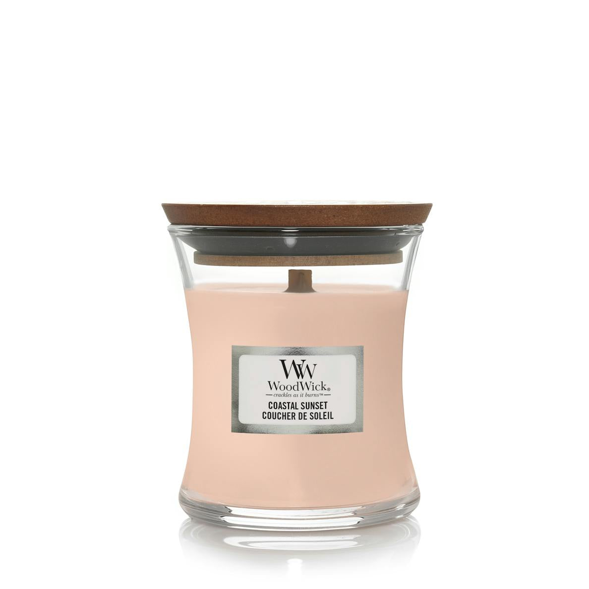 Candle: Scented Woodwick Glass Mini Jar 3oz - Coastal Sunset