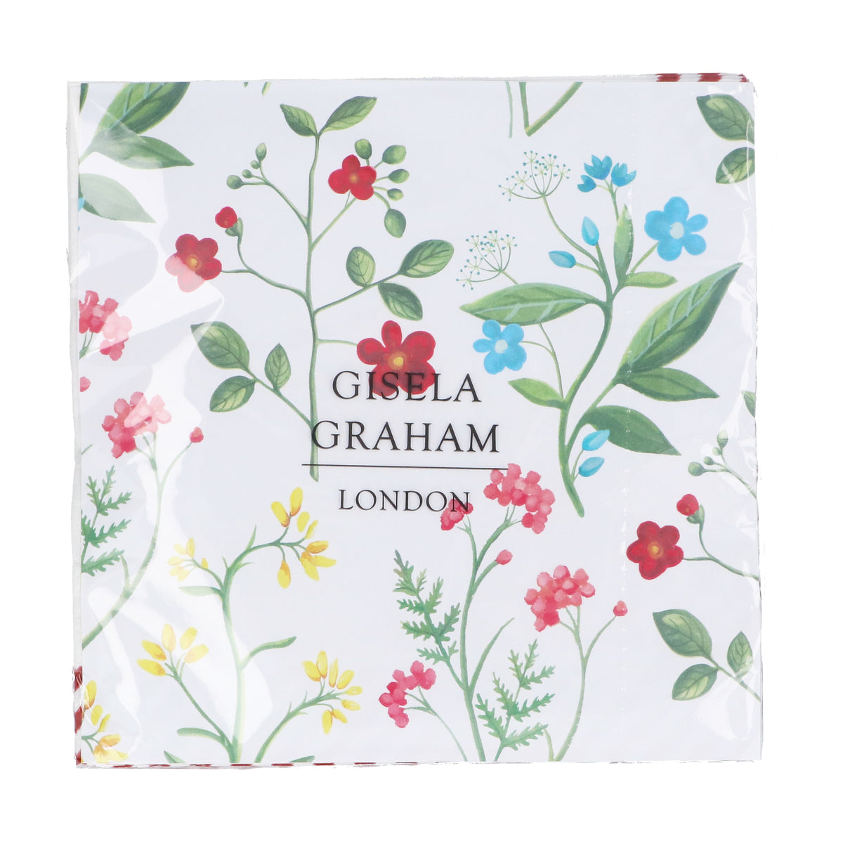 Napkins: Paper Meadow Flowers - Pastel - Gisela Graham