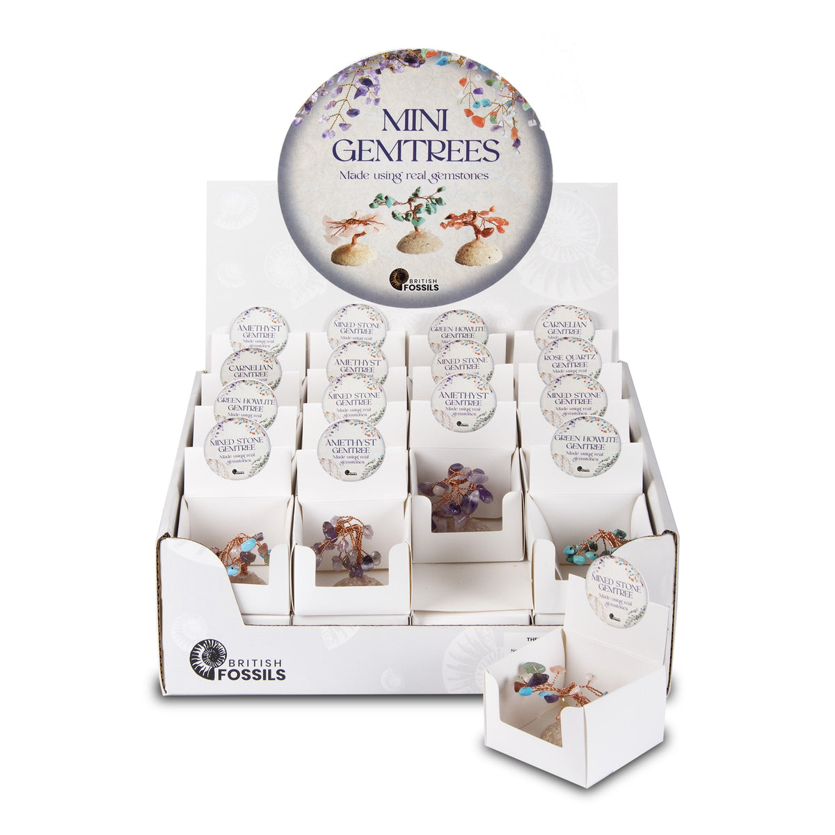 Gemstone Tree Tiny  - Assorted colours - Serenity