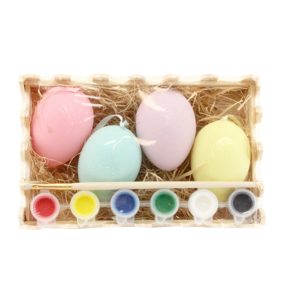 Easter Gift: Paint Your Own Egg Kit - Multicolour - Gisela Graham