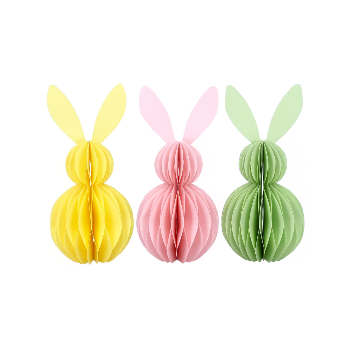Easter Ornament: Paper Bunny Honeycomb - Gisela Graham