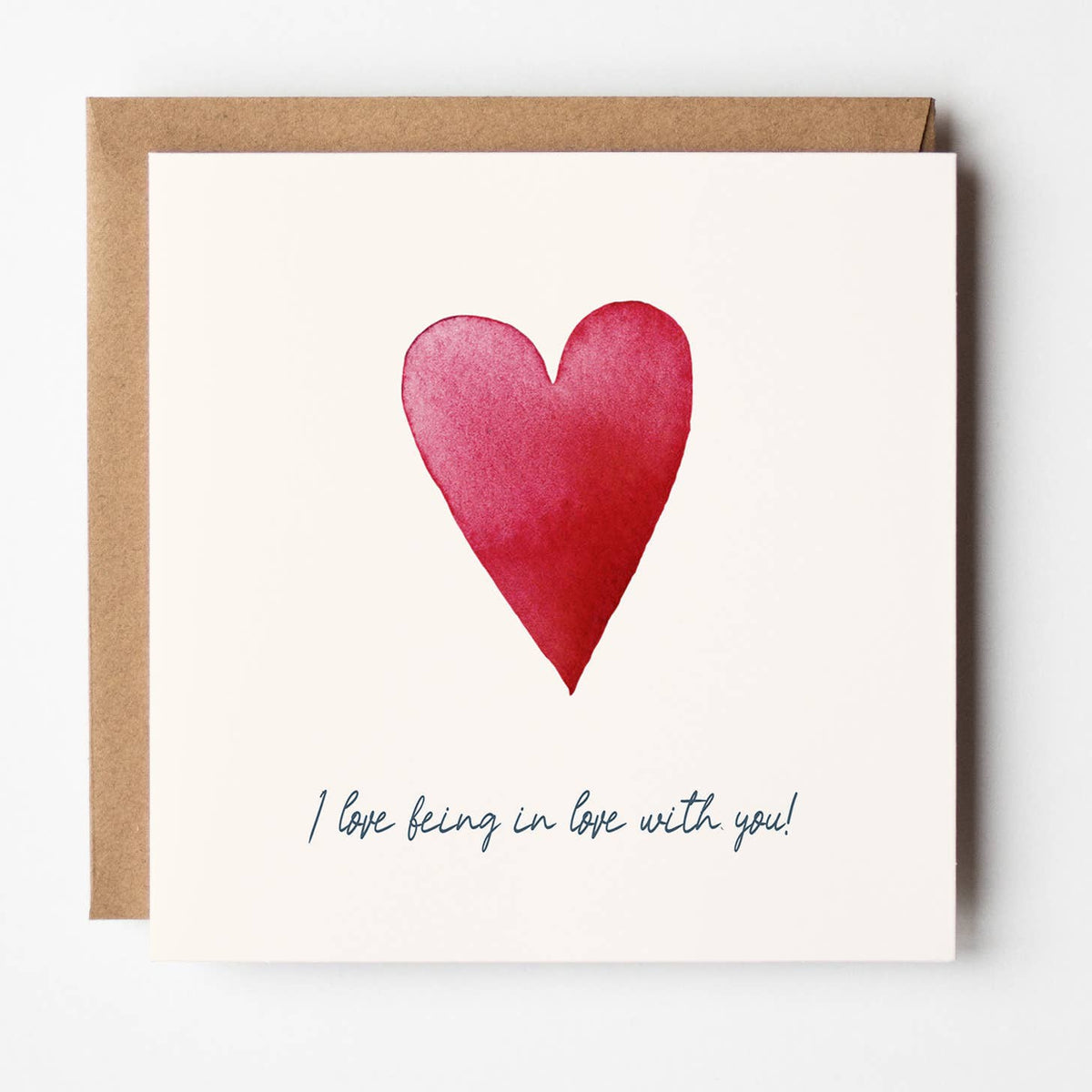 Anniversary Card: I Love Being in Love with You - Timmy Loves