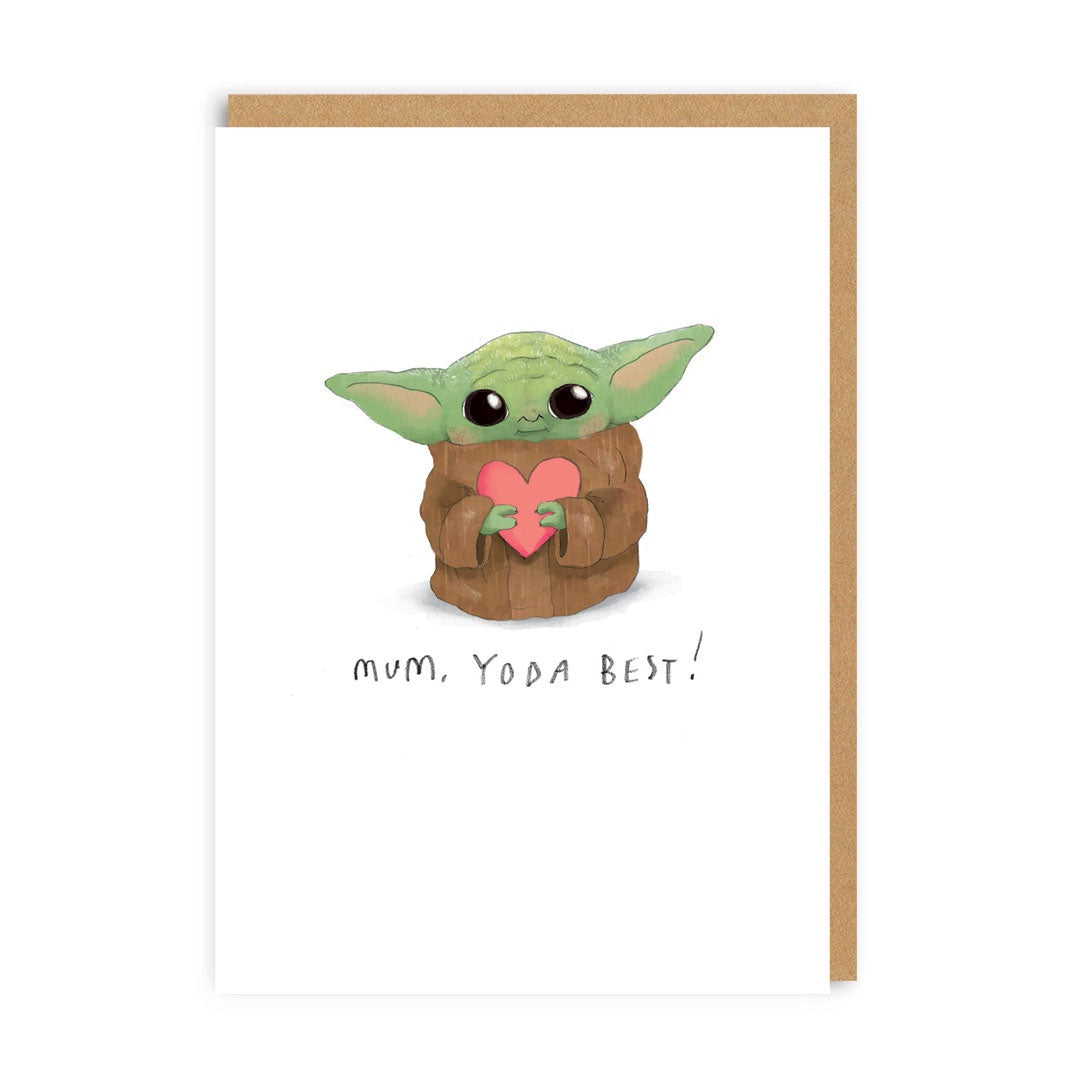 Mothers Day  Card:   Mum, Yo-Da Best  - Ohh Deer