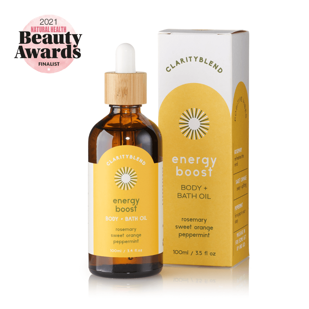 Bath & Body Oil Energy Boost Aromatherapy Essential Oil