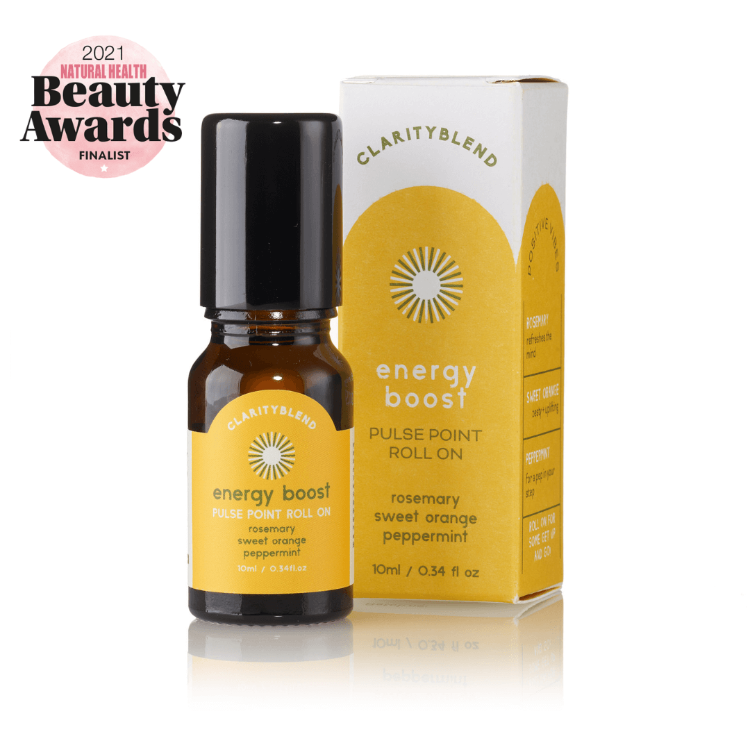 Roll On Energy Boost Pulse Point Aromatherapy Essential Oil