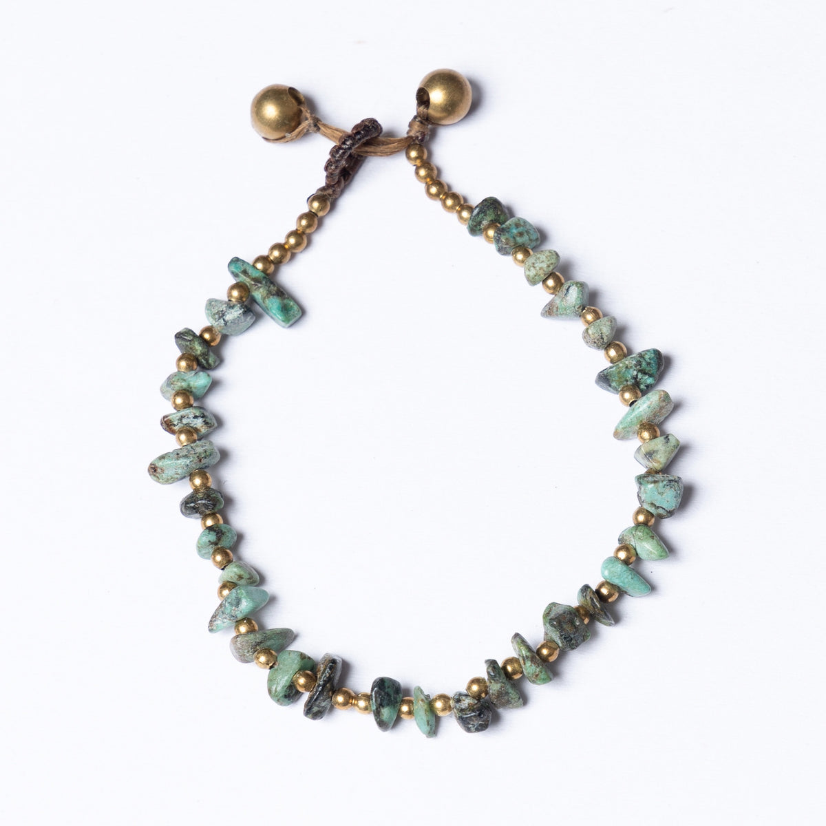 Crystal Bracelet SMALL CHIP - Luck AFRICAN TURQUOISE