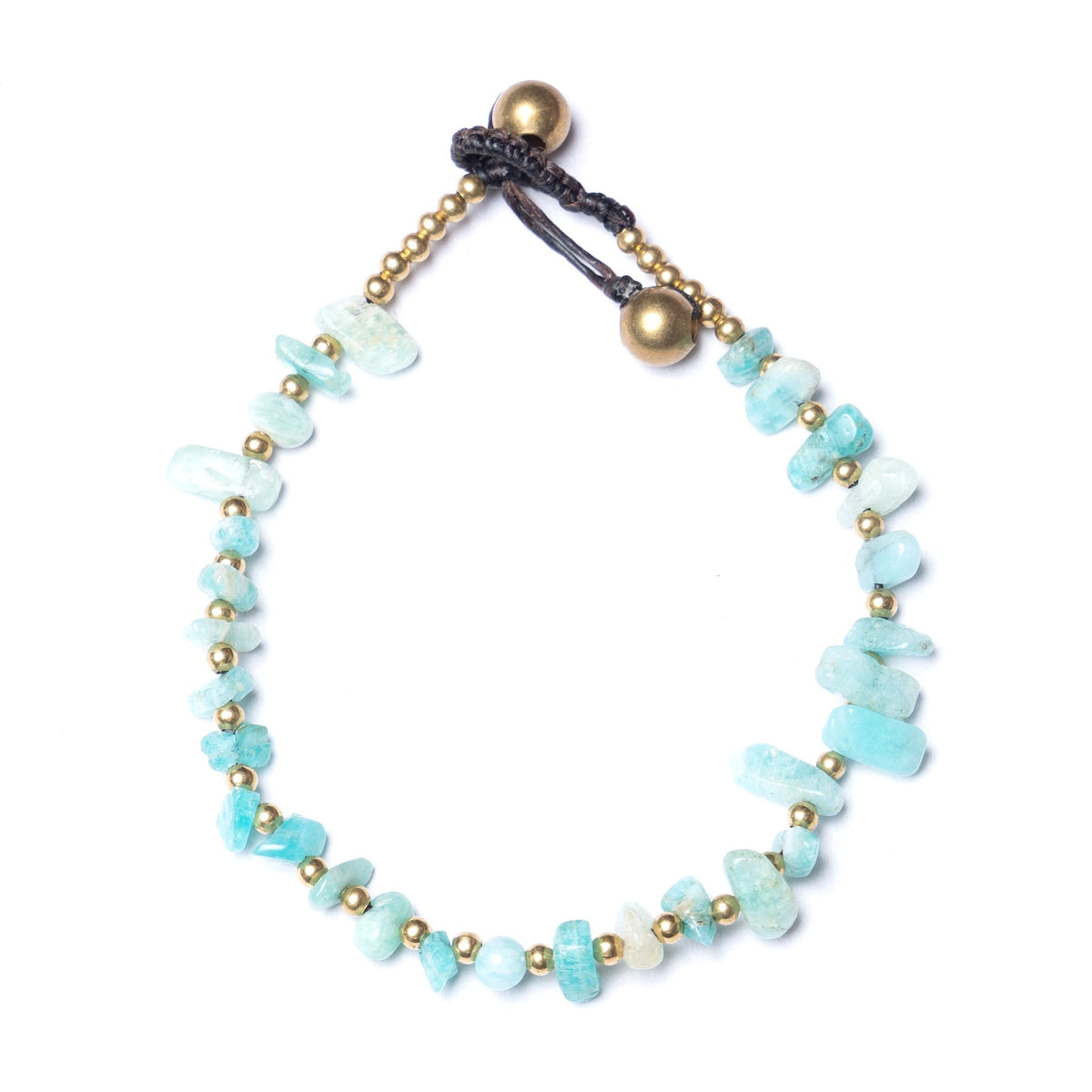 Crystal Bracelet SMALL CHIP - Health AMAZONITE