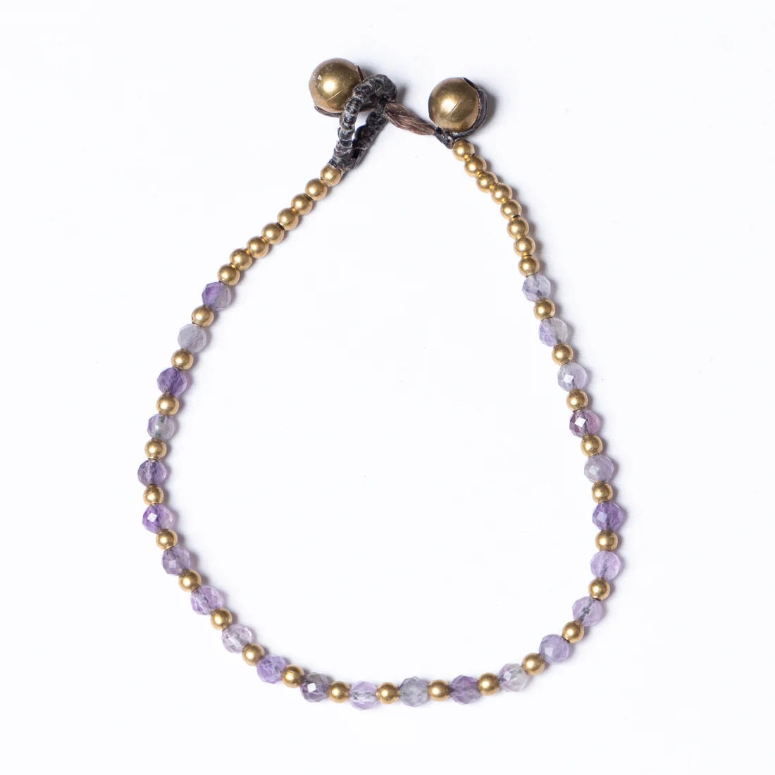 Crystal Bracelet FEBRUARY BIRTHSTONE- Purple AMETHYST